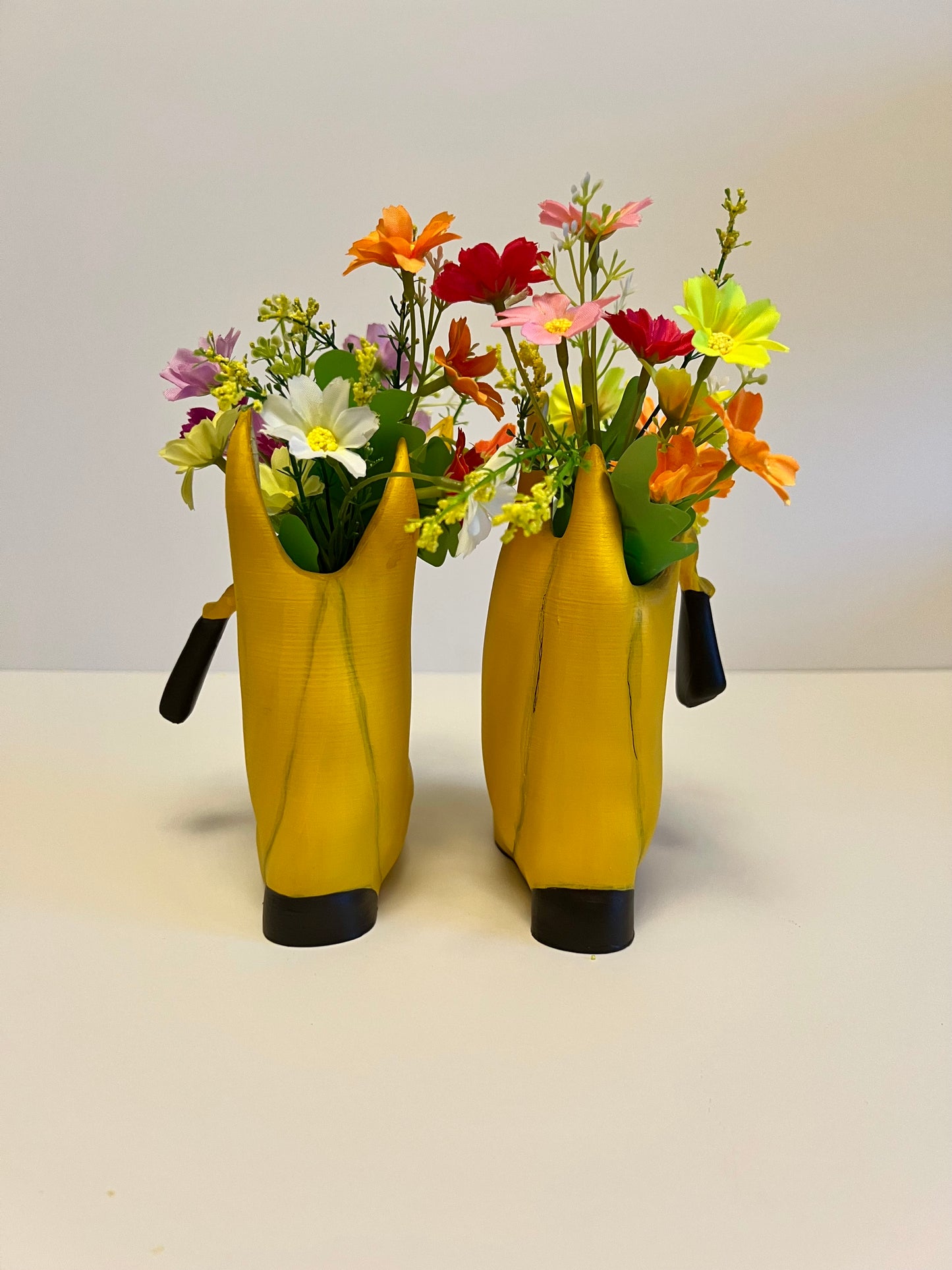 PRE ORDER! Billy’s Banana Boots – Pop Art Tribute Vase (Inspired by Billy’s Original Boots)